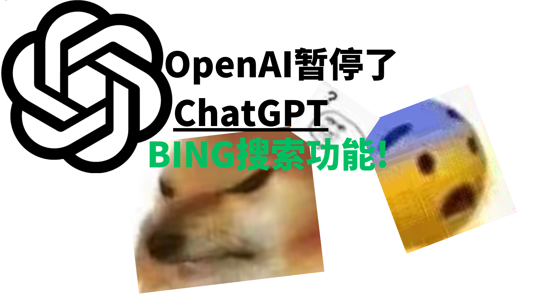 OpenAI暂停了ChatGPT BING搜索功能